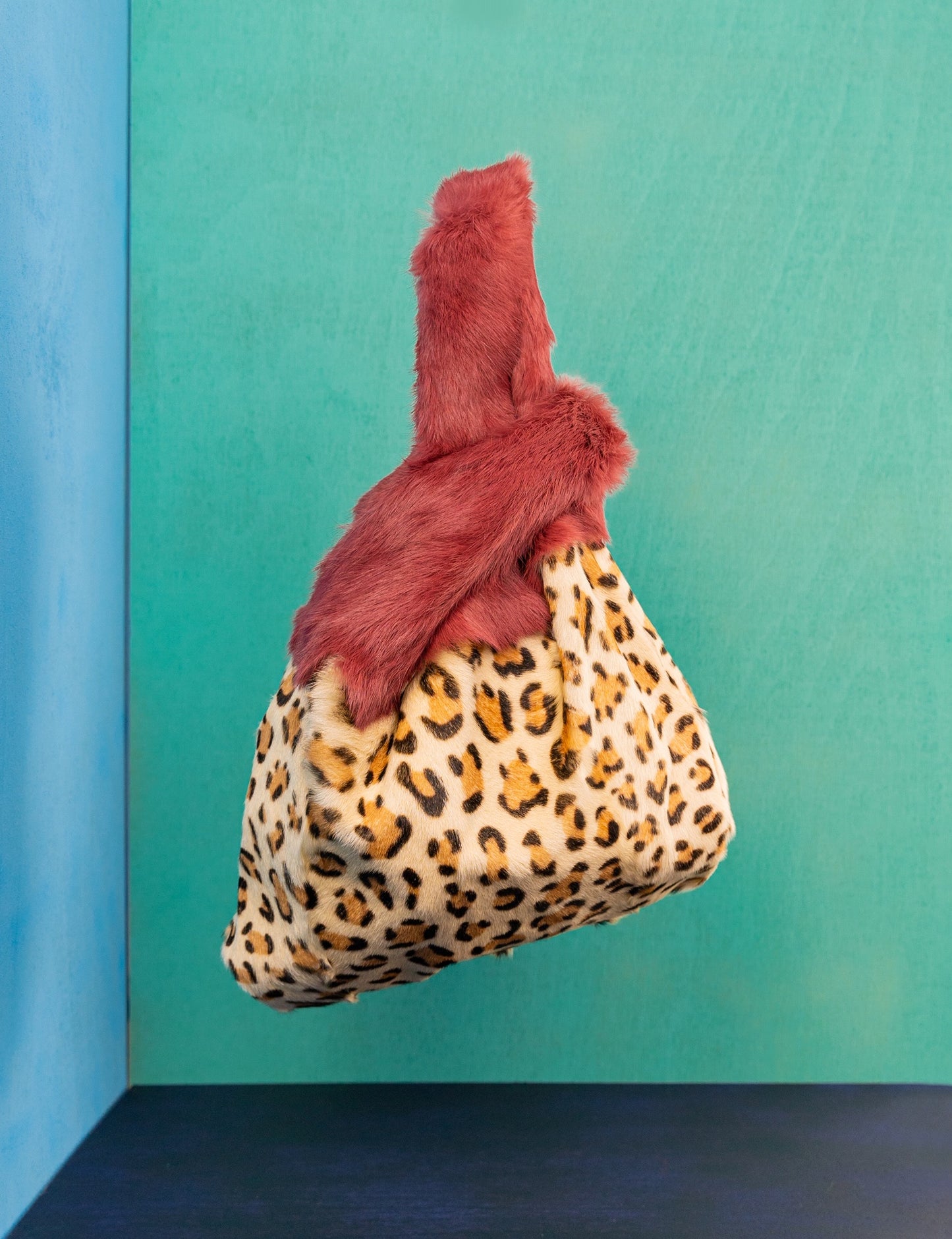 BG022-HOBO BAG LAPIN STAMPA ANIMALIER